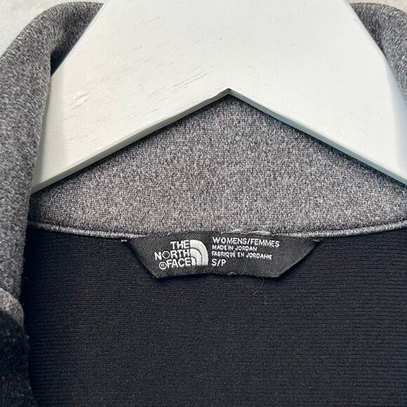 THE NORTH FACE Cinder 100 Lightweight Fleece Lined Jacket Black Gray Pink Sz S - Picture 10 of 11